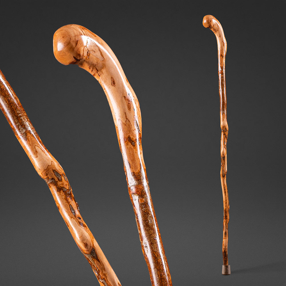 Assorted Hardwood Knob Root Rustic Walking Cane 37 – Brazos Walking Sticks