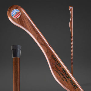 
                  
                    Personalized Handcrafted Veterans Walking Stick
                  
                